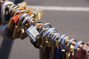 photo of locks VPNs